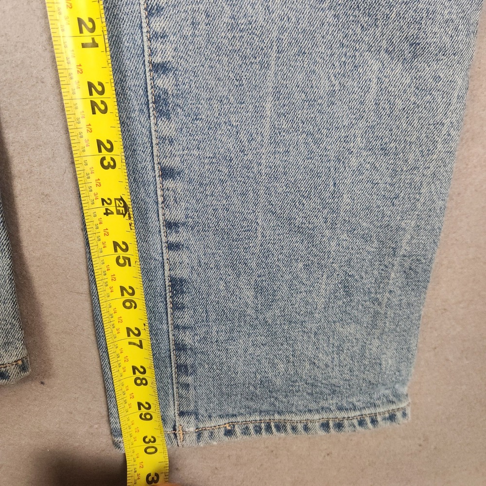 DL1961 Patti Straight Jeans Size 27 Light Blue High Rise Vintage Wash - Picture 7 of 10